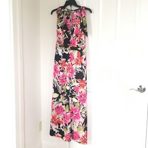 Zara Floral Jumpsuit Size S
